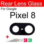 Back Camera Lens Glass Google Pixel 8 8 Pro 8pro Rear Camera Lens Glass with Adhesive Sticker Tabe Parts (New)