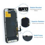 AMOLED iPhone 12 Display 3D Touch Screen Digitizer Assembly iPhone 12 Pro LCD Pantalla Replacement A2407 A2403 A2172 (New)