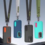 Anti-Slip Sport Lanyard Military Phone Case Samsung Galaxy A17 5G A37 A27 A56 A36 A16 A15 A14 A54 A53 A13 Armor Cover (New)