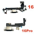 1pcs Charging USB Port Flex Cable iPhone 16 Pro Max 16E Charger Dock Connector Ribbon Repair (New)