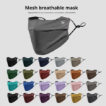 Breathable Ice Silk Face Cover UV Face Shield Washable Reusable Sun Protection Face Mask for Motorcycle Running Riding Exercise (New)