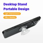 For Fun Transparent Foldable Phone Socket Finger Grip Holder GripTok Posket Handle DIY Mobile Phone Stand Base Accessories (New)