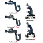 Front Camera iPhone 8 Plus 11 12 13 Pro Max 12 13 Mini Front Facing Facetime Camera With Sensor Light Proximity Flex Cable (New)