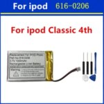 616 0206 616 0183 Battery 1000mAh Replacement iPod Classic 4th Gen / Photo U2 A1059 20 40GB Battery + Free Tools Bangladesh (New)