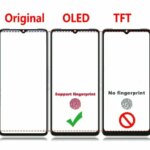 With Fingerprint OLED For OPPO Reno 3 F15 Find X2 Lite CPH2005 For oppo K7 A91 A73 LCD Display Touch Digitizer Assembly Repair (New)