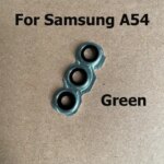 Samsung Galaxy A54 Rear Back Camera Glass Lens Cover With Frame Cover Adhesive Sticker Replacement (New)
