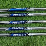 New Golf Club Golf Unrestricted Steel Hard Shaft Iron Project X 5.0/5.5/6.0/6.5 Silver Steel Tip 0.370 (New)
