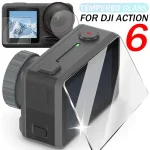 Screen Protector DJI Osmo Action 6 Ultra Clear Tempered Glass Camera Lens Protective Film DJI Action 6 Accessories Bangladesh (New)