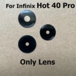 Back Camera Lens Infinix Hot 40 Pro Rear Glass With Frame Cover Global Repair Parts (New)