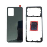 Back Cover For Vivo Y21s Y21t Y33s Y33t Battery Cover+Middle Frame Rear Door Housing Case with Camera lens+Side Buttons (New)