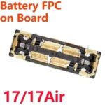 5pcs Battery FPC Connector iPhone 17 X XS XR 11 12 13 14 15 16 Pro Max 6 7 8 Plus Inner FPC on Board Clip Plug Flex Parts (New)