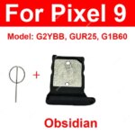Sim Card Tray Google Pixel 9 Pixel 9 Pro 9pro Sim Card Slot Tray Holder Adapter Replacement Parts (New)