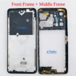 6.78 Inch For Infinix Hot 20S X6827 LCD Faceplate Frame Front Middle Frame Back Housing Door Replacement Parts (New)