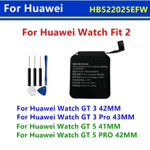 S76b9057b9cfb455cbfc2a7ba6fd027f87_300x300 Original HB522025EFW Battery Huawei Watch GT 3 42MM GT5 41mm GT5 PRO 42mm GT3 Pro 43mm Watch Fit2 Battery + Free Tools Bangladesh (New) - Image 1