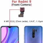 Front Camera For Xiaomi Redmi 9 9A 10 5G 10C 10A 12 13C Redmi10 Redmi12 Redmi13C Selfie Facing Frontal Camera Module Parts (New)