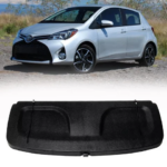 Un-retractable Rear Parcel Shelf Roller Blind Boot Load Trunk Cargo Cover Interior Accessory for Toyota Yaris MK3 2011-2020 2013 (New)