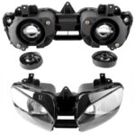Motorcycle Headlight Headlamp Head Light Head Lamp Headlight assembly For Yamaha YZF R6 YZF-R6 1998 1999 2000 2001 2002 (New)