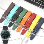 20 21 22mm Fluoro Rubber Watchband For IWC Pilot AMG Petronas F1 Waterproof Bracelet Quick Release Pin Buckle Watch Accessories (New)