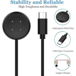 Replacement charger compatible with Google Pixel Watch 3 2 USB-C Google Watch charging dock (New)