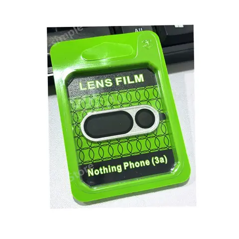 S77d62f55c36b4af4bc7e84ad319386f9V_480x480q75 Metal Camera Lens Protector Nothing Phone 3a Camera Protector Ring Glass Lens Film 3D Snap-On Anti-Scratch (New) - Image 1