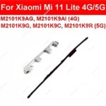 Volume Button Buckle Xiaomi Mi 11 Lite 11 Pro 11 Ultra 11T Pro Civi 2 5G Power Bracket Clip Side Button Rubber Plug Parts (New)