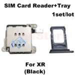 1set Sim Card Reader Flex Cable iPhone 11 13 12 14 Pro Max XR Dual Sim Card Tray Slot Holder Adapter Replacement (New)
