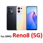 Oppo Reno8 5G CPH2359 Phone New Power Volume Button On Off Control Key Internal Flex Cable Replacement Parts Black Gold (New)