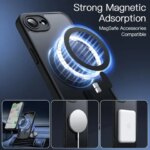 For Magsafe Magnetic Wireless Charging Case For iPhone 16E 17E iPhone16E iPhone17E 5G Shockproof Matte Back Cover Coque (New)