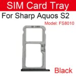 Sim Card Tray Sharp Aquos S2 FS8010 SIM Card Tray Slot Card Reader Replacement Parts (New)