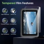 Screen Protector DJI Osmo Action 6 Tempered Glass Film Lens Cap Cover Carry Bag Protective Case DJI Action 6 Accessories (New)