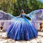 Angelsbridep Customized Ball Gown 15 Year Old Quinceanera Dresses Blue 3D Appliques Party Dress Vestidos De Festa (New)
