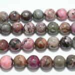Natural Cobalt Calcite Loose Round Beads 6.5mm/8.2mm-8.5mm/9.7mm-10mm (New)