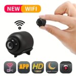 New X5 Mini Camera 1080P Clear Night Vision Lightweight Portable Premium Cams Motion Detection Wireless WiFi Surveillance Camera (New)