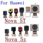 Front Rear Backside Camera Module Huawei Nova 5T 5z Nova5T Nova5z Big Back Facing Main Camera Flex Cable (New)