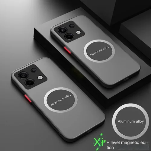 S79967b08eb3d44fca57c8ab276349b5fV_500x500 Xiaomi Redmi Note 13 Pro Case Hard PC Magnetic Protective Back Cover - Image 1