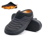 Men And Womens Winter Slippers 2025 Fashion Casual Slip On Shoes Waterproof Warm Cotton Shoes indoor Outdoor Garden Slippers (New)