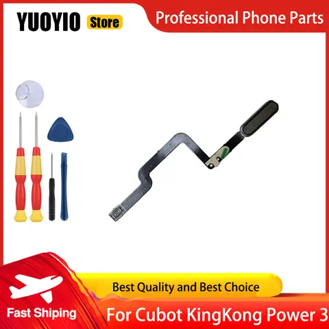 S79d22d48323a4340a050852831b314c9y_480x480q75 New Fingerprint Button Cable Cubot KingKong Power 3 KingKong Power 5 Max 5 P90 X70 Sensor Recognizer Parts Free Tools (New) - Image 1