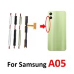 Samsung Galaxy A05 A055 Phone BackShell Power Volume Button On Off Control Key Internal Flex Cable Part Samsung A05 Bangladesh (New)