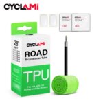CYCLAMI Ultralight 30g Bicycle Inner Tube Road Bike Bicycle TPU Inner Tire 45mm 65mm 85mm French Valve 700C Super Light Tube (New)