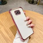 Poco X3 Pro Case Poco X3 NFC Phone Case xiaomi poco X3 Phone Cover Soft Bumper Shockproof Protect Cover Clear electroplate (New)