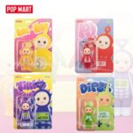 POP MART TELETUBBIES Tinky Winky Dipsy Anime Action Figure Blind Box Cute Laa-Laa Po Hanging Card Dolls Toys Funny Decorations (New)
