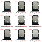 Micro Nano SIM Card Holder Tray chip slot drawer Holder Adapter Socket Google Pixel 7  7 Pro  7A (Single Card) (New)