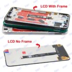 Super AMOLED Display For Huawei P40 Lite LCD Touch Screen Digitizer Assembly With Frame Display Replacement For Nova 6 SE LCD (New)