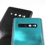 Back Battery Cover For Samsung Galaxy S10/S10+/S10E Glass Rear Housing Case Replacement Parts +Camera Lens For S 10 10Plus 10E (New)