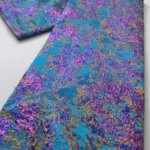 African Brocade Lace Fabric Latest 2025 Nigerian Jacquard Lace Damask Lace Fabric Sew Luxury Party Dresse For Women 5Yards 4085 (New)