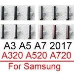 3 Power Volume Side button Samsung Galaxy A3 A5 A7 2017 A320 A520 A720 Phone Housing Frame Volume Power Side Key Parts Bangladesh (New)