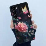 itel City 100 Phone Case Fashion Simplicity Oil Painting Floral Soft Liquid Silicone Shell itel City100 Back Cover Funda (New)