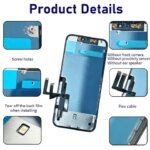 OEM Display Genuine LCD iPhone 11 A2111 A2223 A2221 Touch Screen Digitizer Screen Replacement iPhone 11 Screen + Tools (New)