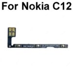 Volume Power Side Button Flex Cable Nokia C12 C22 C32 C31 C21 Plus On Off Power Volume Key Flex Ribbon Replacement Parts (New)