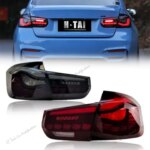 Pair LED Tail Lights For BMW 3 Series F30 F35 320i 328i 335i M3 2013-2020 Rear Lamps Taillights Fog Lights Car Light Assemblies (New)